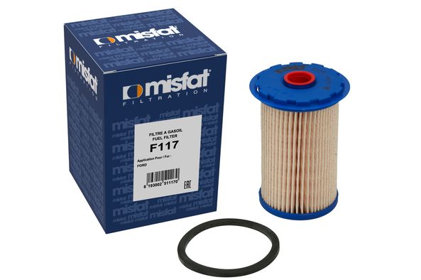 Filtro combustible MISFAT FILTRATION ref. F117